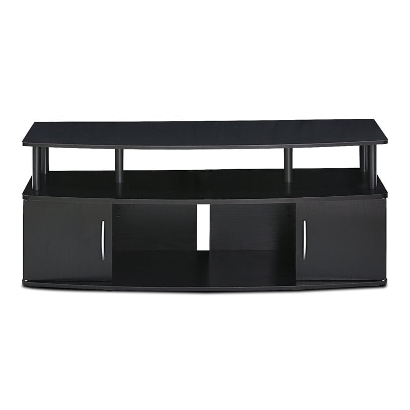 Furinno JAYA Wood Large Entertainment Center for TV up to 55