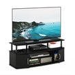 Furinno JAYA Wood Large Entertainment Center for TV up to 55