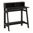 Furinno Engineered Wood SIMPLISTIC A Frame Computer Desk in Espresso