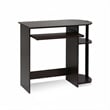 Furinno Engineered Wood SIMPLISTIC Computer Desk in Dark Brown/Black