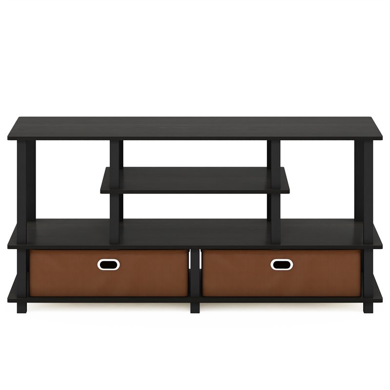 Furinno JAYA Engineered Wood Large TV Stand for TV up to 55