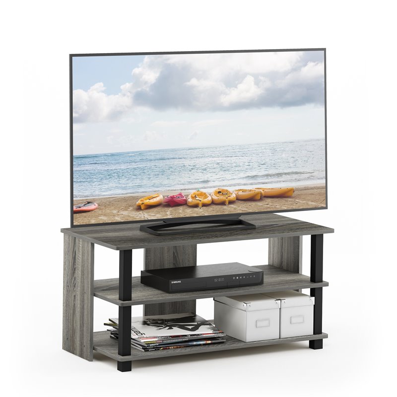Furinno SULLY Wood 3-Tier TV Stand for TV up to 32
