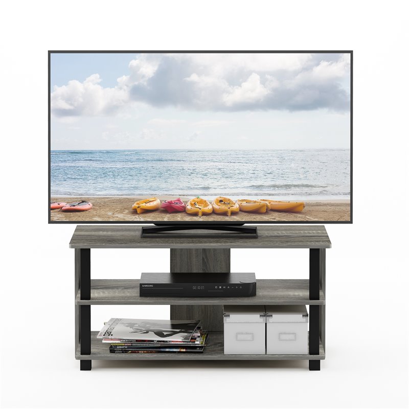 Furinno SULLY Wood 3-Tier TV Stand for TV up to 32