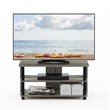 Furinno SULLY Wood 3-Tier TV Stand for TV up to 32