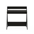 Furinno Modern Engineered Wood SIMPLISTIC Criss-Crossed Study Desk in Espresso