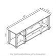 Furinno TURN-S-TUBE Wood Entertainment TV Stand for TV up to 50