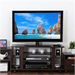 Furinno INDO Wood 4-Tier Tatami TV Stand for TV up to 44