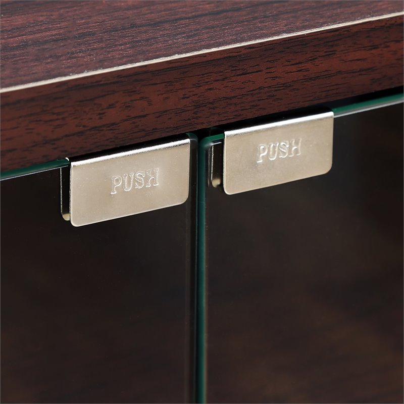 Furinno INDO Wood 3-Tier Petite TV Stand for TV up to 23