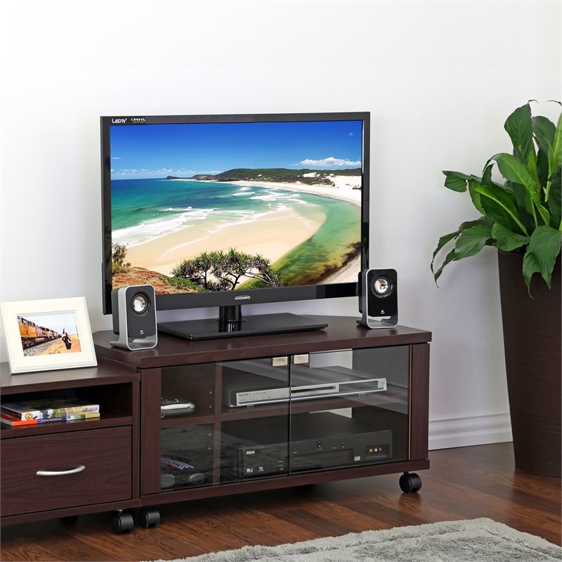 Furinno INDO Engineered Wood 2x2 TV Stand for TV up to 31