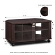 Furinno INDO Engineered Wood 2x2 TV Stand for TV up to 31