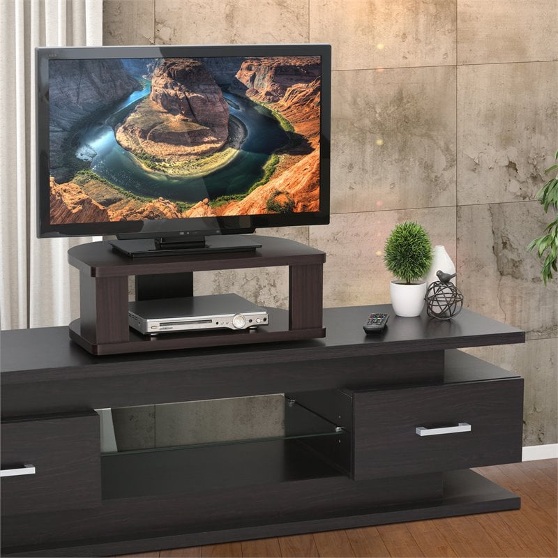 Furinno INDO Engineered Wood Swivel Shelf for TV up to 23
