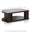 Furinno INDO Engineered Wood Swivel Shelf for TV up to 23