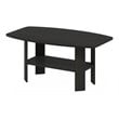 Furinno Contemporary Engineered Wood Simple Design Coffee Table in Espresso