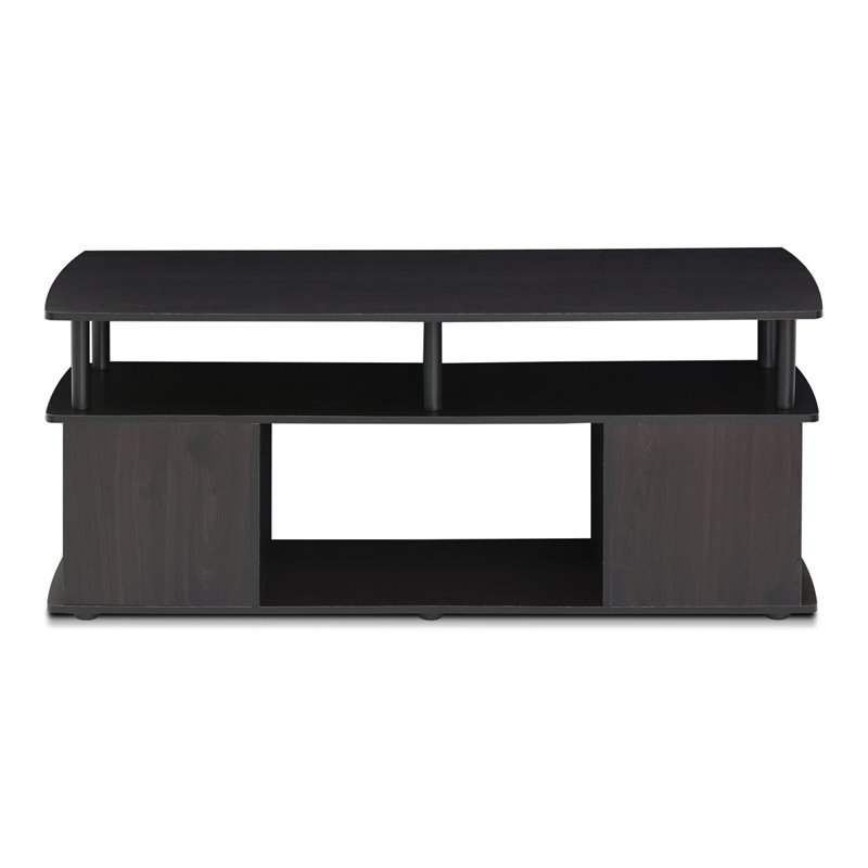 Furinno JAYA Engineered Wood Utility Design Coffee Table in Black