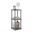Furinno Engineered Wood SIMPLISTIC End Table in French Oak Gray (Set of 2)