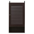 Furinno INDO Contemporary Engineered Wood Wide Wall Cabinet in Espresso