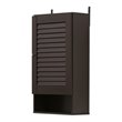 Furinno INDO Contemporary Engineered Wood Wide Wall Cabinet in Espresso