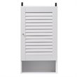 Furinno INDO Contemporary Engineered Wood Wide Wall Cabinet in White