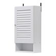 Furinno INDO Contemporary Engineered Wood Wide Wall Cabinet in White