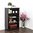 Furinno INDO Engineered Wood 4-Tier Accessories Storage Shelf in Espresso