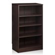 Furinno INDO Engineered Wood 4-Tier Accessories Storage Shelf in Espresso
