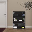 Furinno JAYA Engineered Wood 6-Tier Multimedia Storage Tower in Espresso