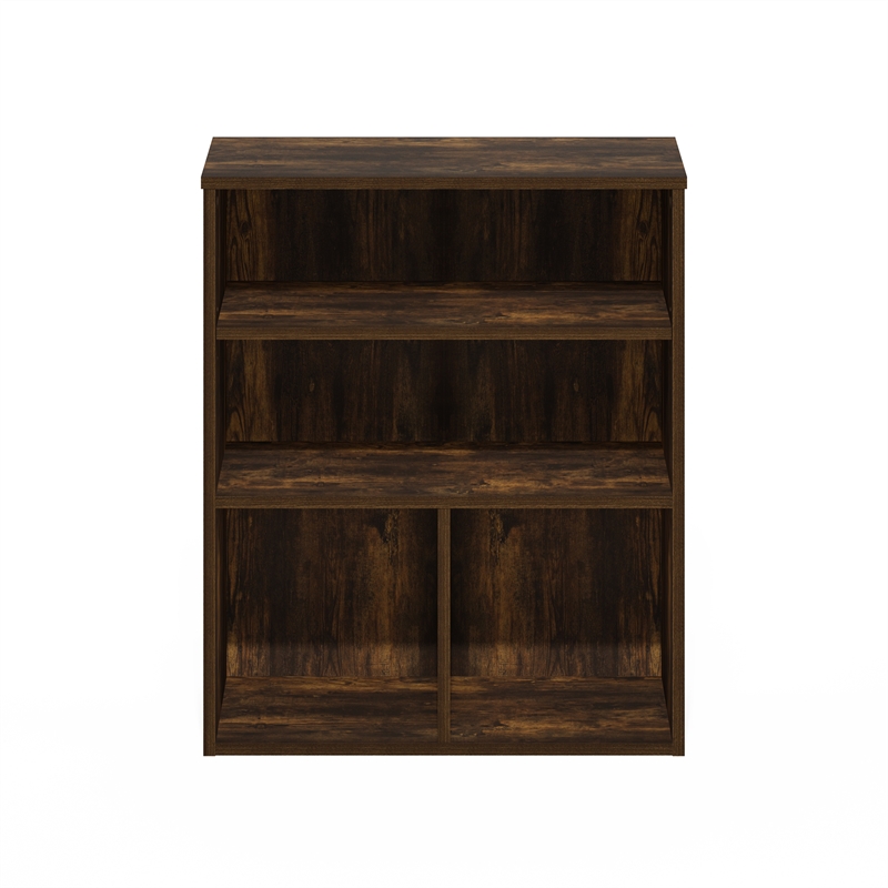 Furinno PASIR 3 Tier Display Bookcase in Amber Pine