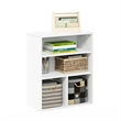 Furinno PASIR 3 Tier Display Bookcase in White