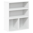 Furinno PASIR 3 Tier Display Bookcase in White