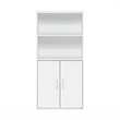 Furinno PASIR Storage Bookcase in Bookshelf in Multipurpose Shelf in White