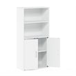 Furinno PASIR Storage Bookcase in Bookshelf in Multipurpose Shelf in White
