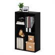 Furinno LUDER 5-Cube No Tool Assembly Open Shelf in Blackwood