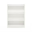 Furinno GEHRY 3-Tier Bookcase in Bookshelf with AdJUSTable Shelves in White