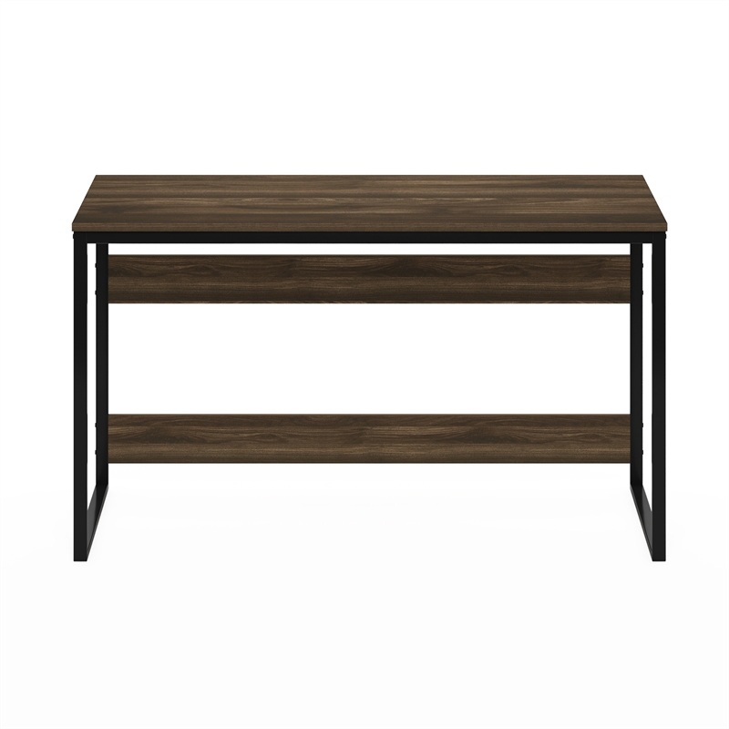 Furinno MORETTI Modern Lifestyle Enhanced Study Desk in 52 in Columbia Walnut