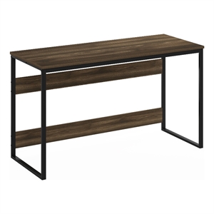 Furinno Moretti Modern Lifestyle Enhanced Study Desk in 52 in Columbia Walnut
