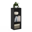 Furinno LUDER 3-Tier Open Shelf Bookcase in Blackwood