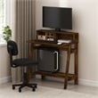Furinno SIMPLISTIC A Frame Computer Desk in Amber Pine