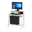 Furinno SIMPLISTIC A Frame Computer Desk in White