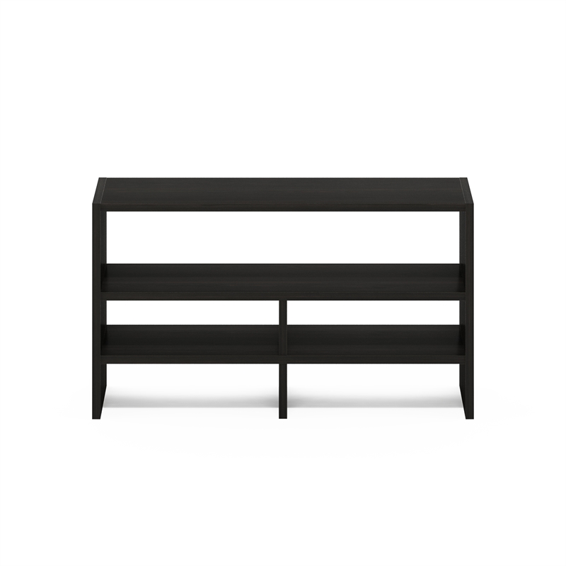 Furinno Hermite Desk Top Organizing Shelf Bookcase in Espresso