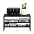 Furinno HERMITE Desk Top Organizing Shelf Bookcase in Espresso