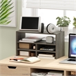 Furinno HERMITE Desk Top Organizing Shelf Bookcase in French Oak