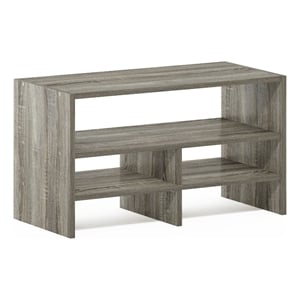 Furinno HERMITE Desk Top Organizing Shelf Bookcase in French Oak