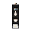 Furinno PASIR 4-Tier Open Shelf Bookcase in Blackwood
