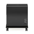 Furinno ECON Home Office Under Desk CPU/Printer Holder with Wheels in Espresso
