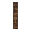Furinno LUDER 6-Tier Open Shelf Bookcase in Amber Pine