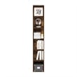 Furinno LUDER 6-Tier Open Shelf Bookcase in Amber Pine