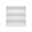 Furinno PASIR 3-Tier Open Shelf Bookcase in Bookshelf in 31.5 Inch Wide in White