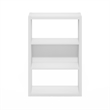 Furinno VIOLA 3-Tier Open Shelf Bookcase in Bookshelf in White