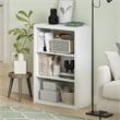 Furinno VIOLA 3-Tier Open Shelf Bookcase in Bookshelf in White