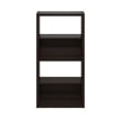 Furinno VIOLA 4-Tier Open Shelf Bookcase in Bookshelf in Dark Oak